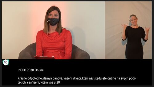 Přenos konference moderovala Veronika Řídelová