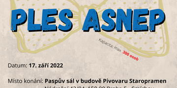 Ples ASNEP u příležitosti 30. výročí založení organizace