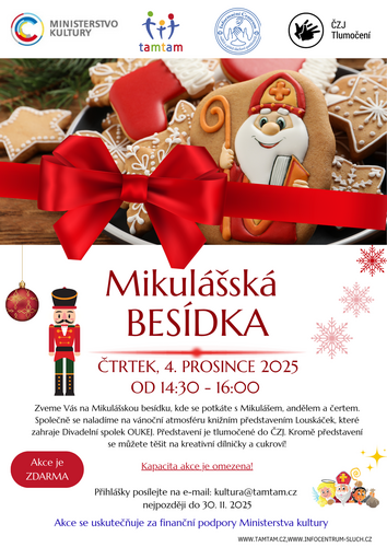 Mikulášská besídka_pozvánka Mikulášská besídka_pozvánka